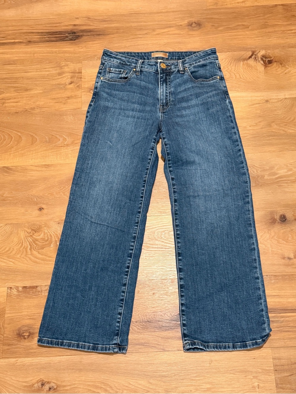 Kut from the Kloth Charlotte Wide-Leg Denim Jeans